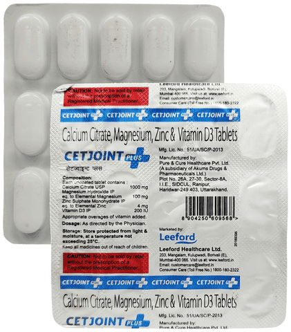 Cetjoint Plus Tablet