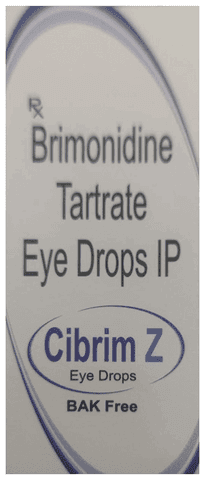 Cibrim Z Eye Drop BAK Free
