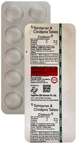 Cilabest T 10mg/40mg Tablet