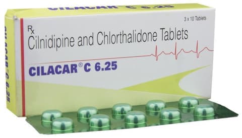Cilacar C 6.25 Tablet