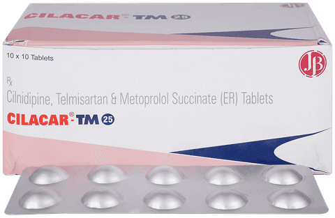 Cilacar TM 10mg/25mg/40mg Tablet