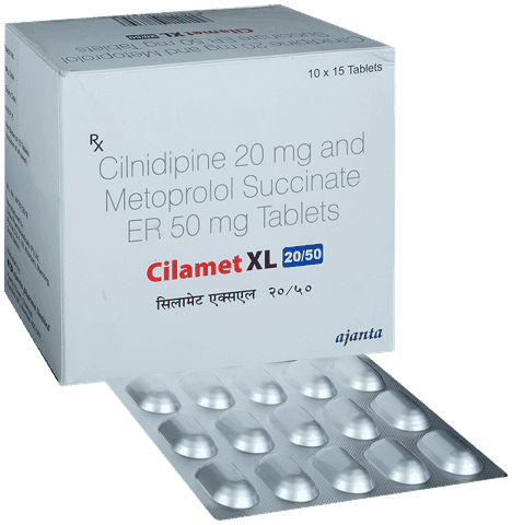 Cilamet XL 20/50 Tablet ER