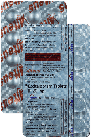 Cilapam 20 Tablet