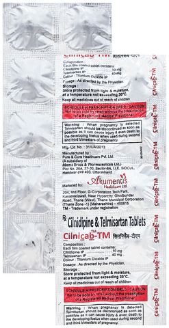 Cilnicab-TM Tablet