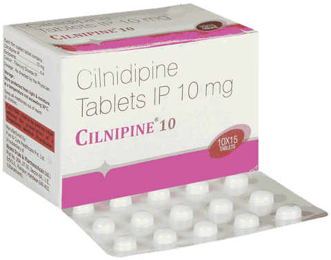 Cilnipine 10 Tablet