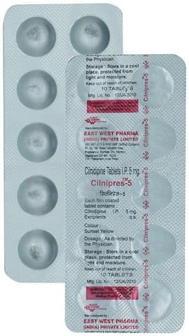 Cilnipres 5mg Tablet