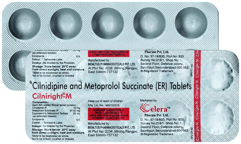 Cilniright M 10mg/50mg Tablet