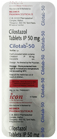 Cilotab 50mg Tablet