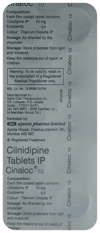 Cinaloc 10mg Tablet