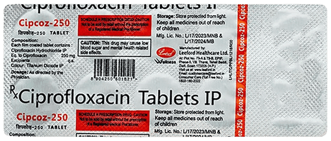 Cipcoz 250 Tablet