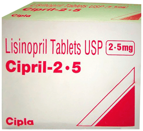 Cipril 2.5mg Tablet
