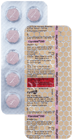 Ciprobid 250 Tablet