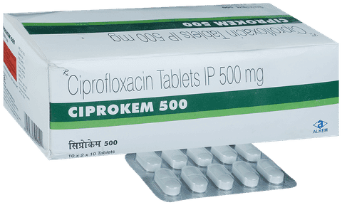 Ciprokem 500mg Tablet
