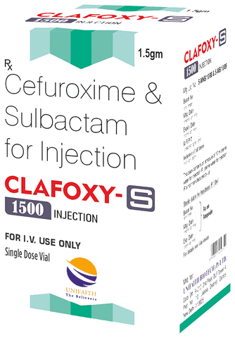 Clafoxy-S 1500 Injection
