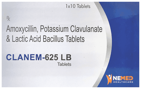 Clanem 625 LB Tablet