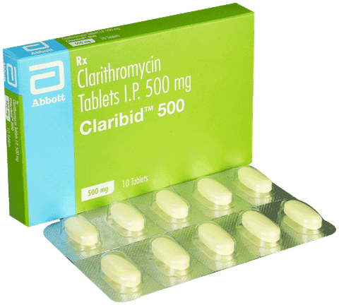 Claribid 500 Tablet