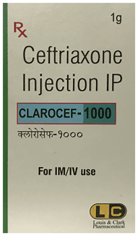 Clarocef 1000 Injection
