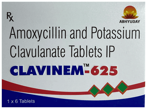 Clavinem 625 Tablet