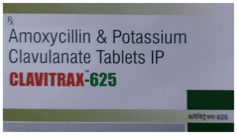 Clavitrax 500mg/125mg Tablet