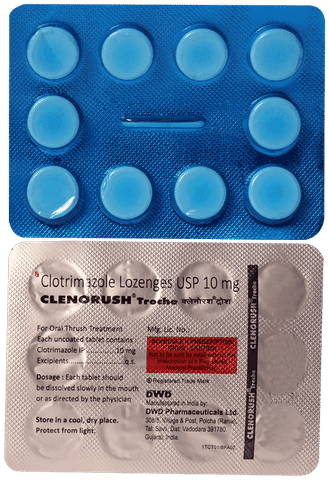 Clenorush Troche 10mg Tablet