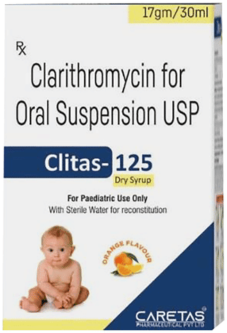 Clitas 125 Dry Syrup Orange