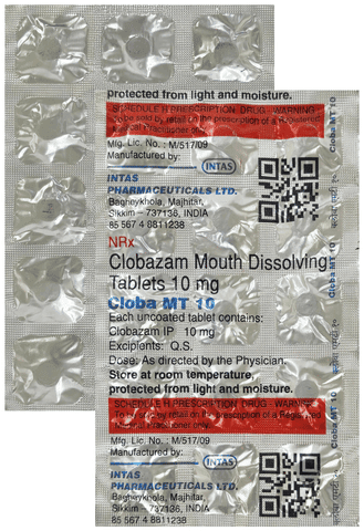 Cloba MT 10mg Tablet
