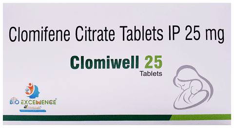 Clomiwell 25 Tablet