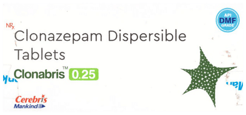 Clonabris 0.25 Tablet DT