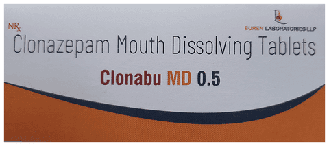 Clonabu MD 0.5 Tablet