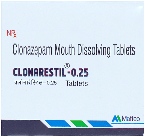 Clonarestil 0.25 Tablet MD