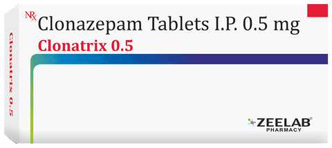 Clonatrix 0.5mg Tablet