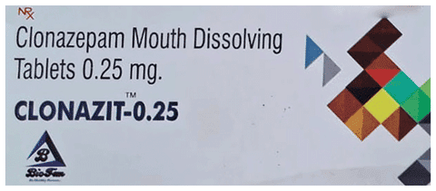 Clonazit 0.25 Tablet MD