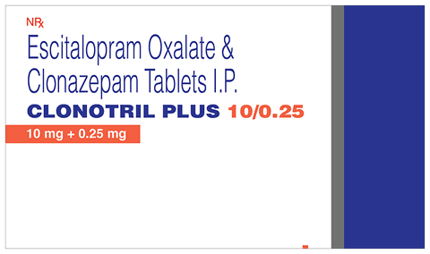 Clonotril Plus 10/0.25 Tablet