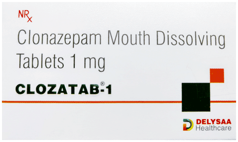 Clozatab 1 Tablet MD