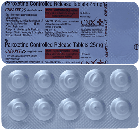Cnpaxet 25mg Tablet
