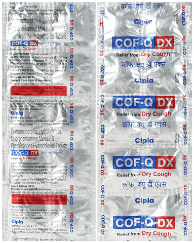 Cof Q DX 5mg/2mg/10mg Tablet