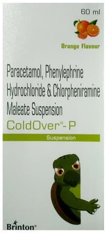 Coldover-P Oral Suspension Orange