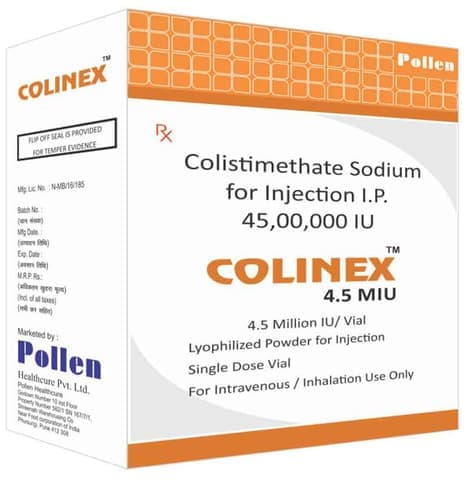 Colinex 4.5MIU Injection
