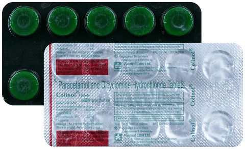 Colinol 20 mg/500 mg Tablet
