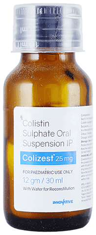Colizest 25mg Oral Suspension