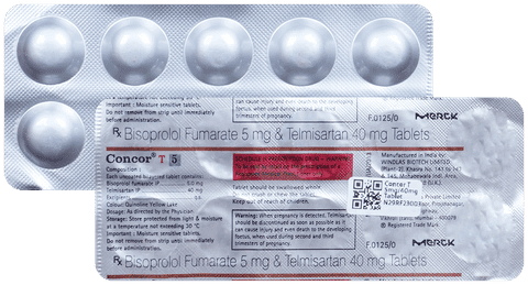 Concor T 5mg/40mg Tablet