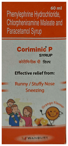 Coriminic P Syrup Orange
