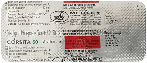 CORsita 50mg Tablet