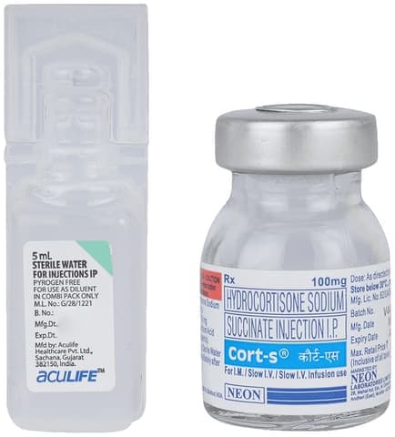 Cort S 100mg Injection