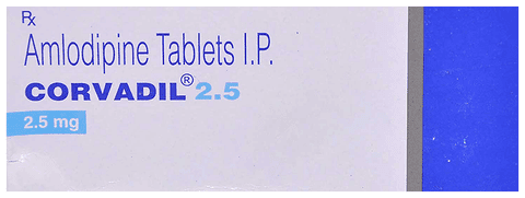 CORVadil 2.5 Tablet