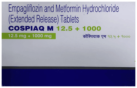 Cospiaq M 12.5 + 1000 Tablet ER