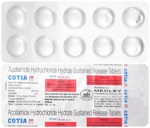 Cotia 300mg Tablet SR