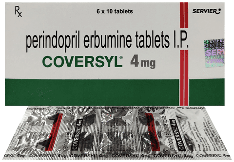 Coversyl 4mg Tablet