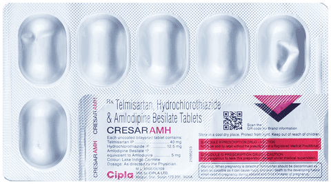 Cresar AMH 40mg/5mg/12.5mg Tablet