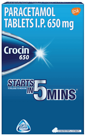 Crocin 650mg Tablet